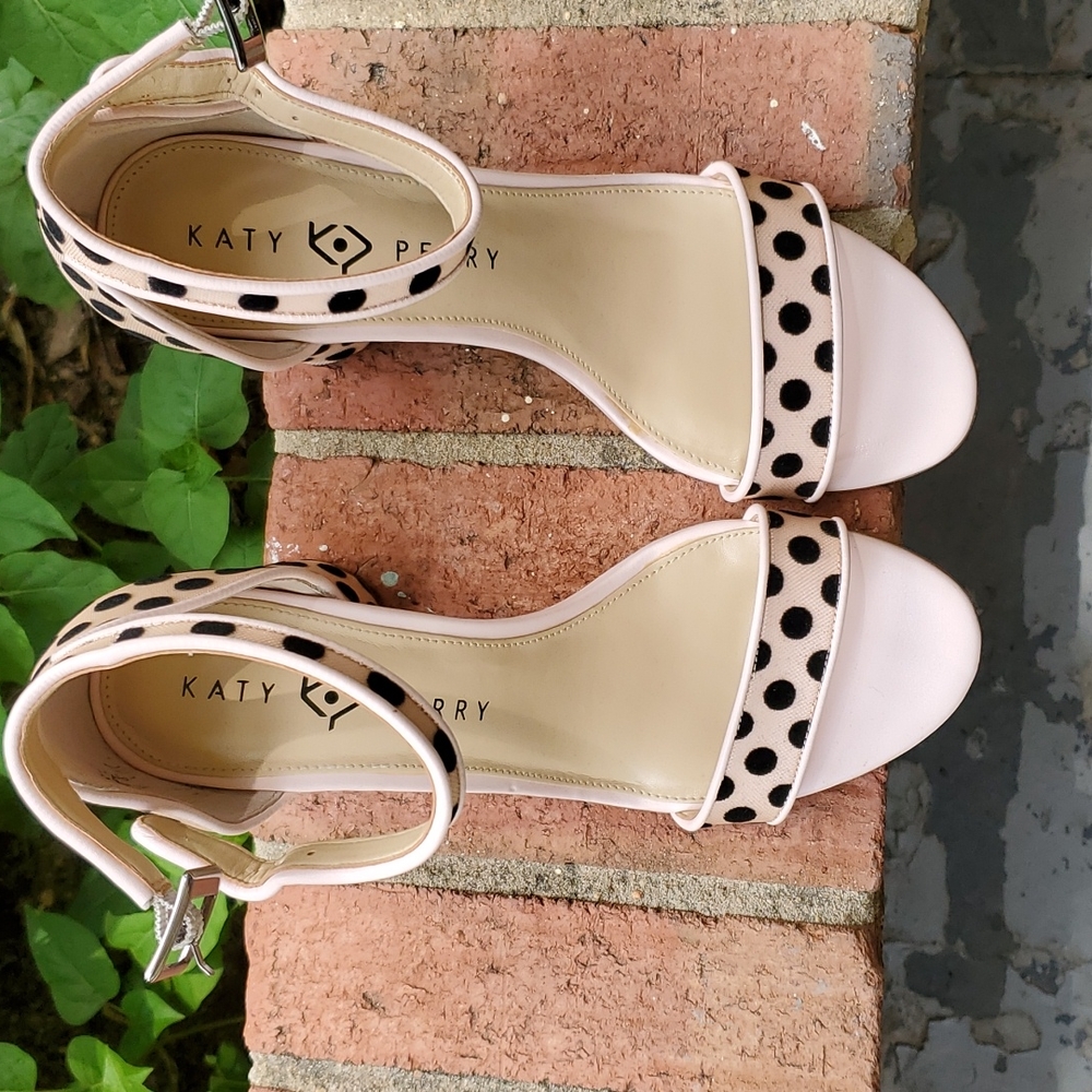 Katy Perry heeled sandals sz. 9.5 - Picture 4 of 4